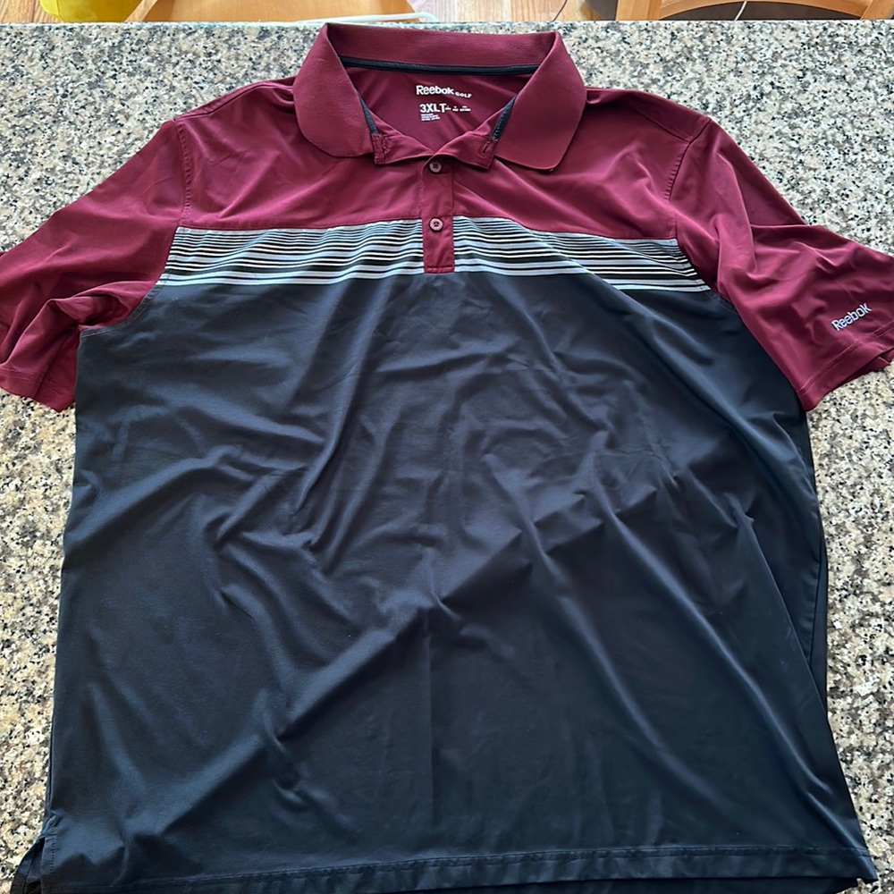 Men’s Big and Tall Reebok Golf Polo